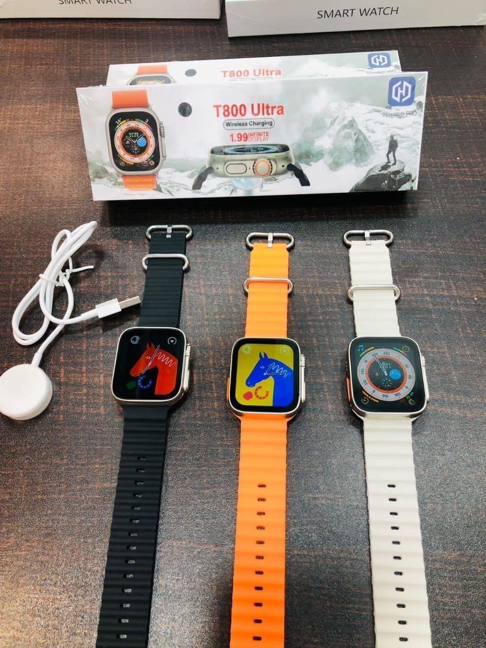 T800 Ultra 2 Smart Watch with 1.99 Inches HD Display with 4G Smartwatch for Men & Women Compatible Android & ios